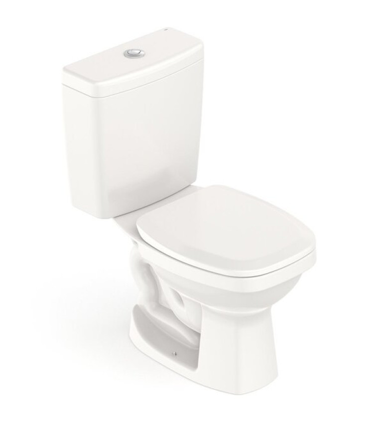 Kit Vaso Sanitário Com Caixa Acoplada E Assento Like Celite Pergamon Brilhante Kit Vaso Sanitário Com Caixa Acoplada E Assento Like Celite Pergamon Brilhante