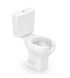 Bacia Com Caixa Acoplada Ecoflush 3/6 Lts Smart Clean Acesso Ce Branco Celite