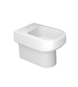 Bidê Convencional 1 Furo Carrara Gelo Deca