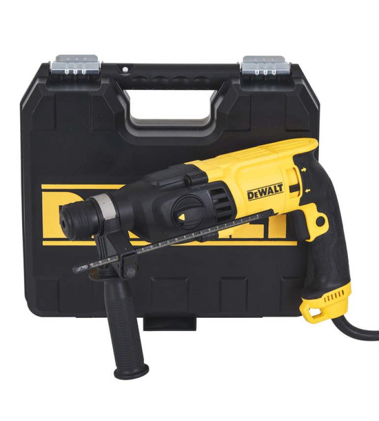 Martelete Perfurador Rompedor Dewalt com Maleta e Acessórios SDS Plus 800W 2,6J D25133K-B2 220V