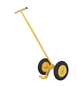 Carrinho Manual Puxador De Betoneira Menegotti Mpb 400 Com Rodas Pneumáticas