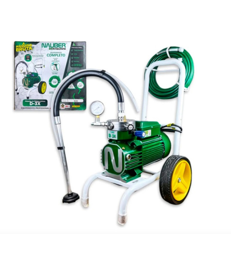 Máquina De Pintura Profissional Airless D-3x Nauber 1,8hp 220v