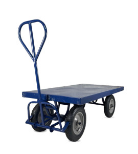 Carro Plataforma Com Tampo Em Aço 450kg C-128-d