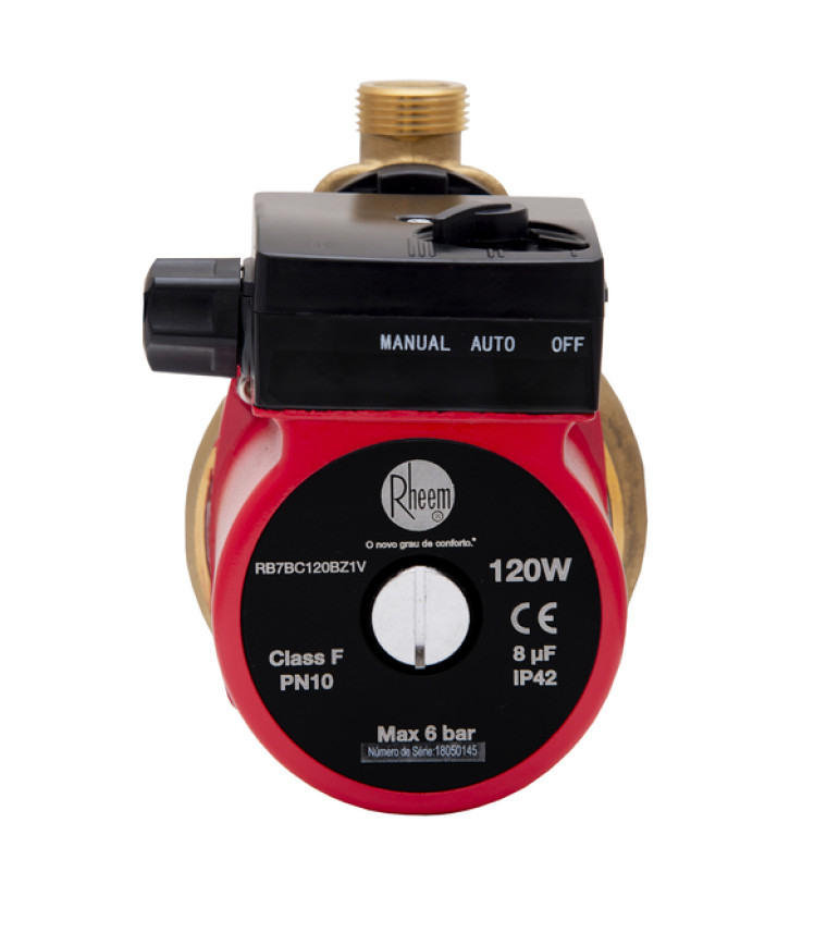 Pressurizador para Aquecedor de Água a Gás 127V (110V) 120W Rheem